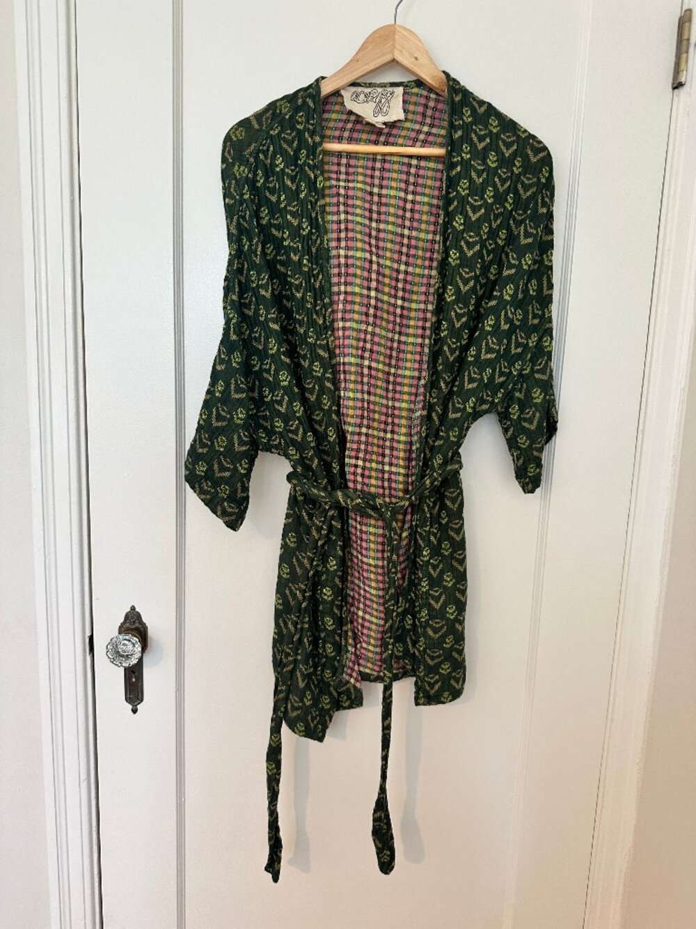 Ace & Jig 100% Cotton Breezy Belted Robe S